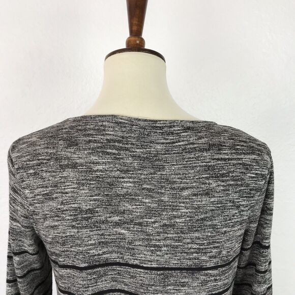 Max Studio Dress Pullover Striped Stretch Knit Color Block - Picture 8 of 9